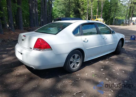 2014 Chevrolet Impala Limited Ls из США, поврежденный, VIN 2G1WA5E39E1176332